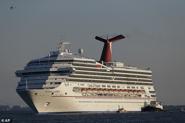 Shocking scenes unfolded on the notorious ¿poop cruise¿ in February 2013 when 3,100 passengers and 1,100 crew were left stranded aboard the Carnival Triumph in the Gulf of Mexico after it was brought to a standstill by an engine room fire