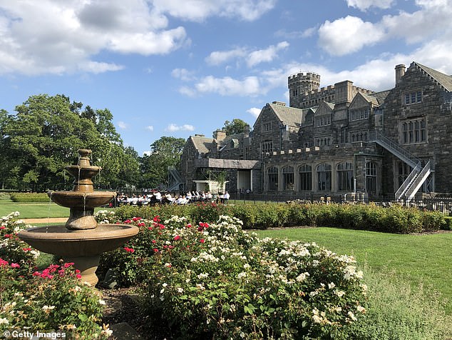 Currently based in Kensington in the UK, the family is preparing to relocate to a luxury home in Sands Point, New York. Pictured: A file photo of Sands Point