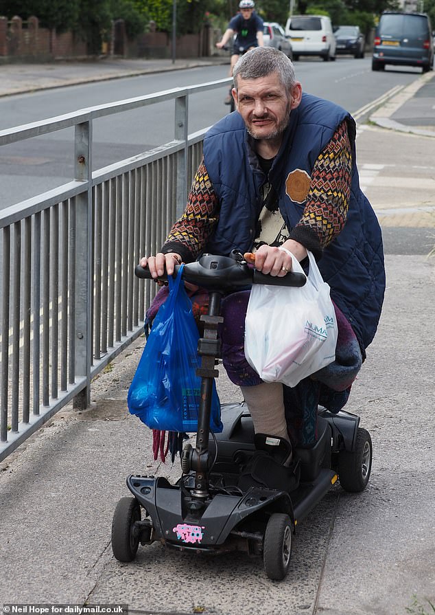 James Walker is a local resident who suffers from a catalogue of health issues and receives benefits including PIP