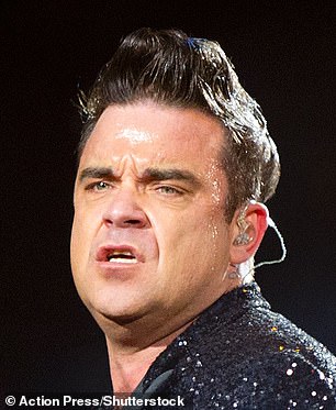 Throwback: The former Take That singer joked that he requires the drug because he has been diagnosed 'with type 2 self-loathing' (Pictured in 2013)