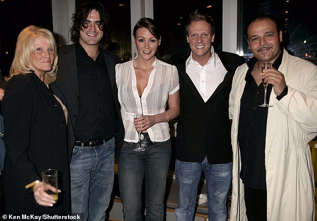 Marc was briefly linked with actress Suranne Jones (centre) in 2005, who he met at the filming of An Audience With Al Murray
