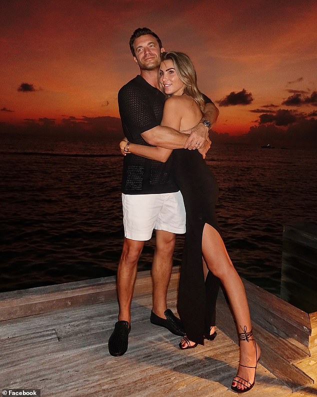 David and Clara Hurst are pictured together in happier times