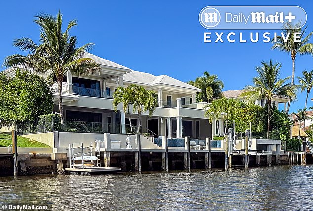 Celebrities are shunning the Hamptons and Malibu in favor of Florida. Travis Kelce has been hunkering down at this $20million Boca Raton mega mansion as he bulks up for his final NFL season
