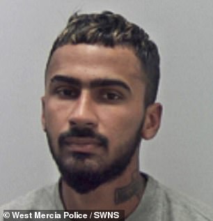 Manjot Singh, 24, pictured, was one of a gang of men who murdered the DPD delivery driver Aurman Singh