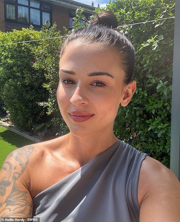 Young children shouted 'get your t**s out' and 'suck my d**k' at Hollie Hardy in her garden