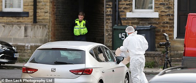 Forensics are currently on site following the death of a 19-year-old who was pronounced deceased at the scene