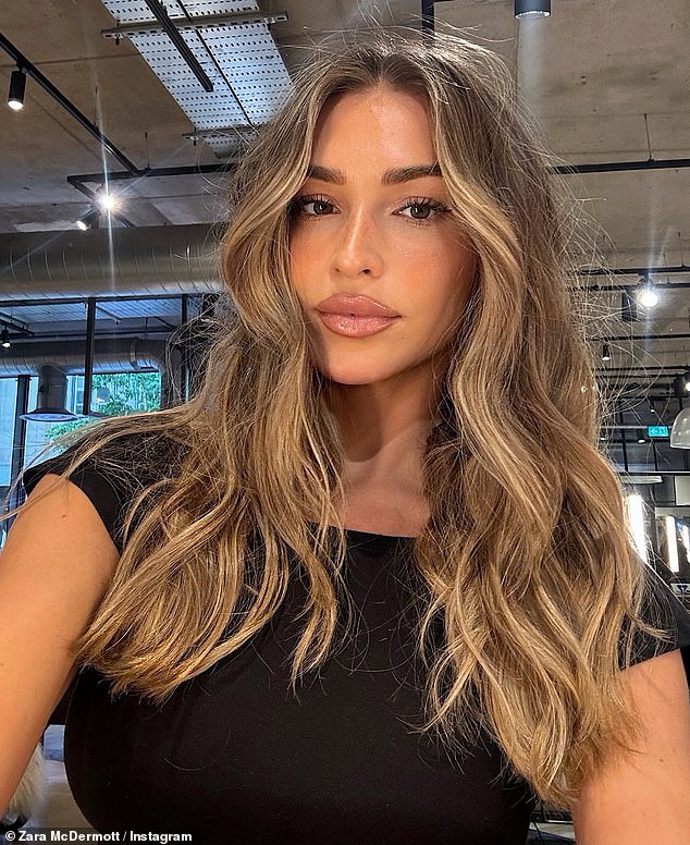 Zara McDermott, 28, has revealed she's 'taking a step back' from 'negative' social media just days after boyfriend Louis Tomlinson and ex Sam Thompson 's feud was exposed