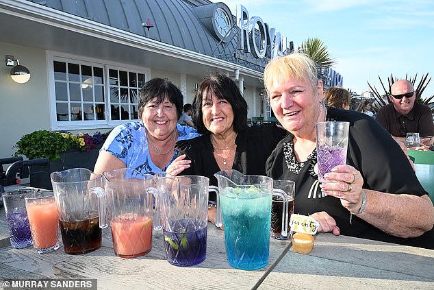 Sheree Mummery is celebrating her 70th birthday with pitchers of cocktails – which are two for £16
