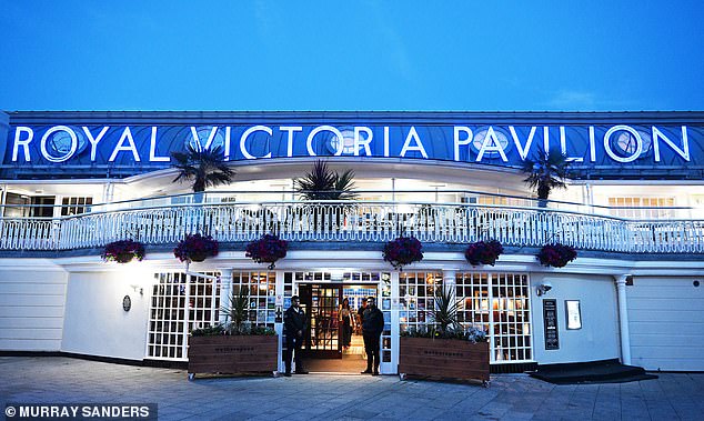 The Royal Victoria Pavilion, Ramsgate, can fit in a maximum of 1,400 customers over its two floors and has an astonishing 100 separate beer and wine taps