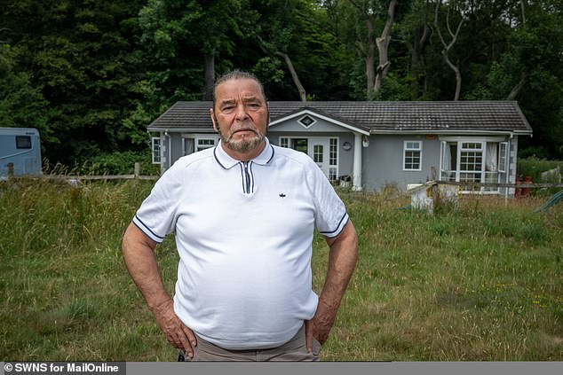 Patrick Flynn (pictured) told MailOnline: 'I've been to court and I've said what I could to make them understand this is a family home'