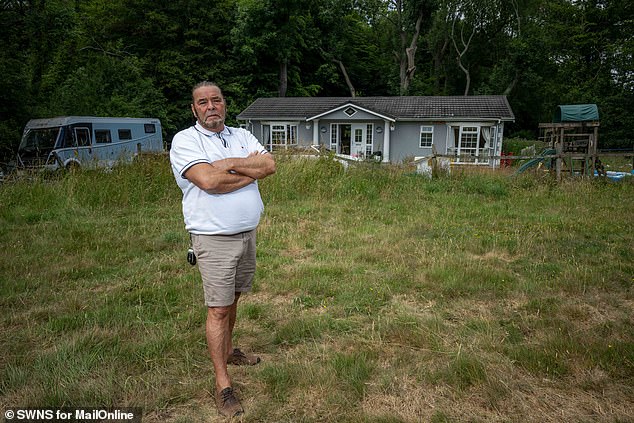 Patrick Flynn (pictured) told of being ordered to pay more than £16,600 in costs over the High Court battle and said he had 'no idea' where he was going to get the money from