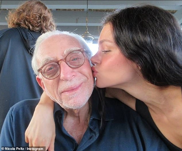 'i love you more than i could ever begin to express - you¿re the wind beneath my wings,' Nicola's loving tribute to her dad continued