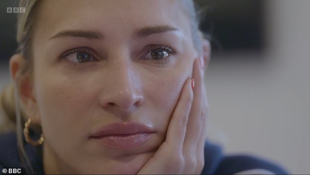 'The continuous harassment, being outside of my house every other day, he would cry his eyes out and make me feel bad,' she recalled
