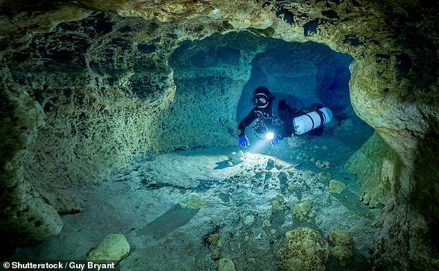 Risky doesn't even cover it: Cave diving ¿ exploring underwater caves with diving equipment  ¿is considered so dangerous that life insurance providers rarely cover it