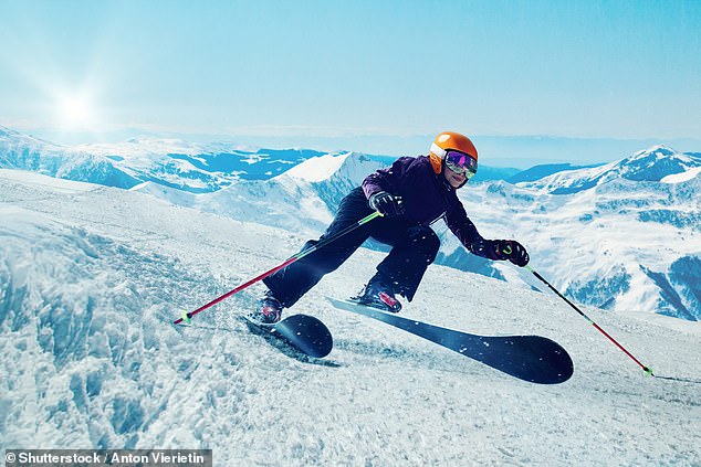 Skiing without a helmet doubles your risk of death or serious injury ¿ and staying on piste is a wise idea, too