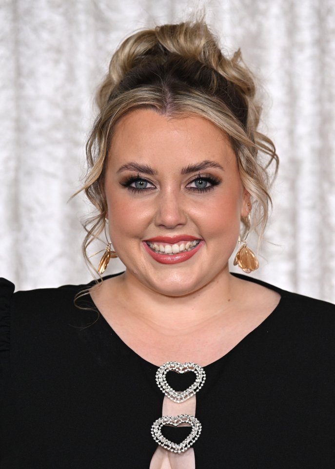 Charley Marlowe at the British Soap Awards.