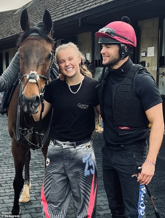 Last month, during a two-week trip to the UK, JoJo soaked up the British countryside when she met Chris' family at their home in The Cotswolds