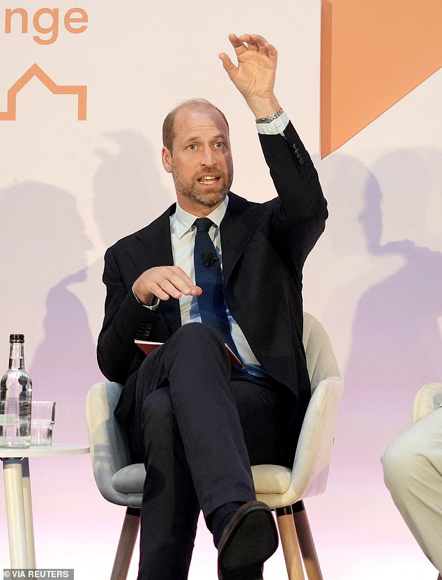 William launched his Homewards programme, which aims to develop a blueprint for eradicating homelessness in all its forms, in 2023