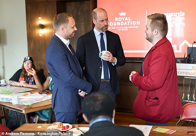 William launched the Royal Foundation's Homewards programme in 2023