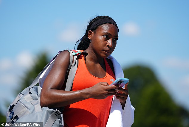 Coco Gauff is aiming to win her second Grand Slam of the year after claiming the French Open