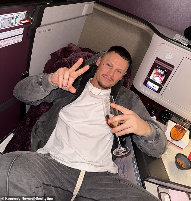 Things reached a breaking point on New Year's Eve in 2020, when Scott's home was raided and thieves made off with his laptop, £25,000 Rolex, and his luxury SUV