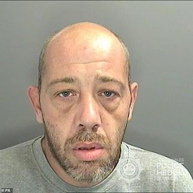 John Cole, now 43, was Angharad's partner and was jailed for life with a minimum term of 29 years for murder