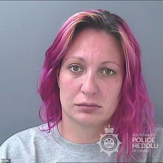 Mrs Williamson's daughter Angharad Williamson, now 34, was jailed at Cardiff Crown Court for life with a minimum term of 28 years for the murder of her five-year-old son Logan Mwangi