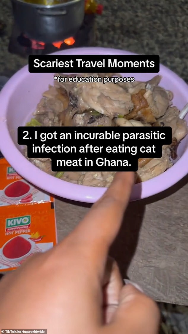 The content creator previously shared her most terrifying moments abroad