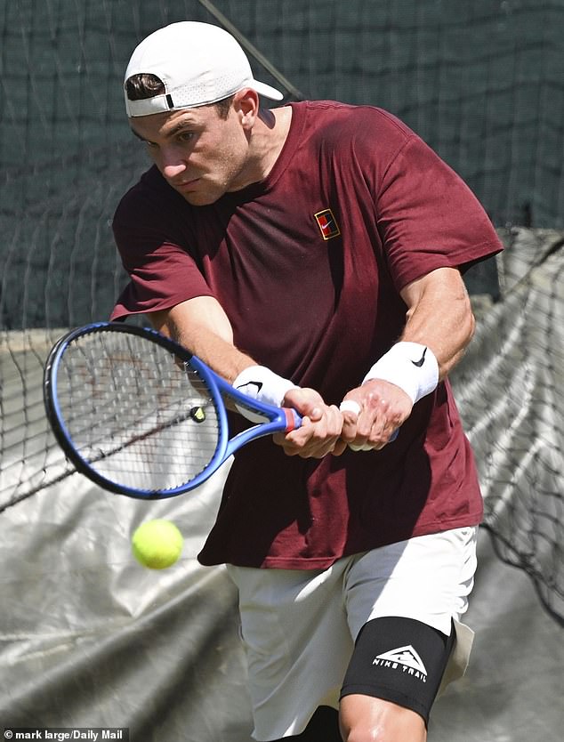 Draper's big hitting will be put to the test here when he must face the likes of World No 1 Jannik Sinner, world No 2 Carlos Alcaraz and world No 3 Alexander Zverev