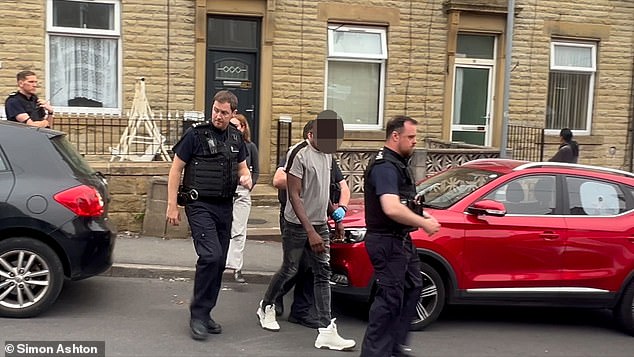 It traced the modern slavery racket to Batley, West Yorkshire, where a dozen officers gathered at 5.30am for a last minute briefing