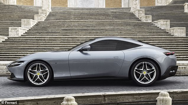 While all-new, the Amalfi still closely resembles the Roma it replaces (pictured)