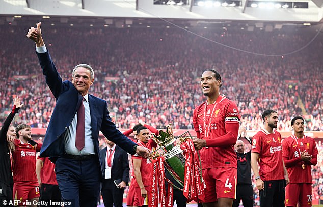 The current Reds skipper Virgil van Dijk is often compared to the Scot, who won eight league titles at Anfield