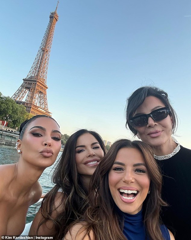 Eva attended Lauren's bachelorette party in Paris in May, joining Kim Kardashian and Kris Jenner