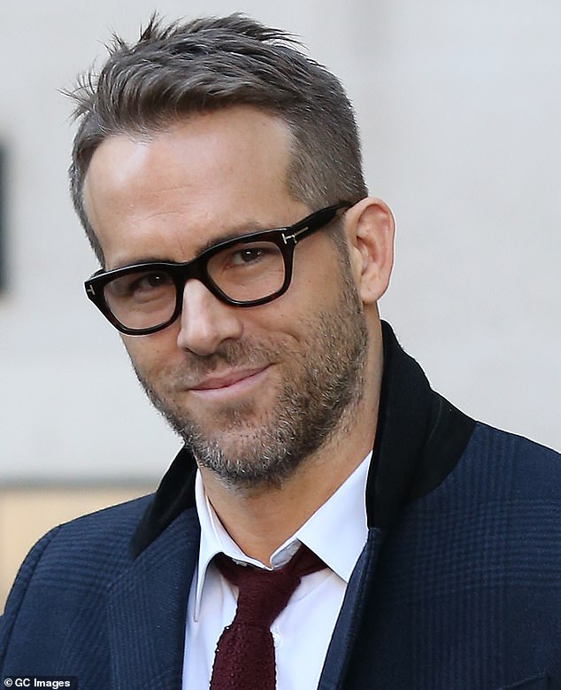 The actor is seen here with graying hair in 2016
