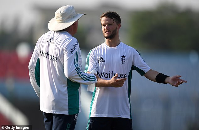 He struggled in his first taste of international cricket, and did not help himself by throwing up over England coach Trevor Bayliss on a flight