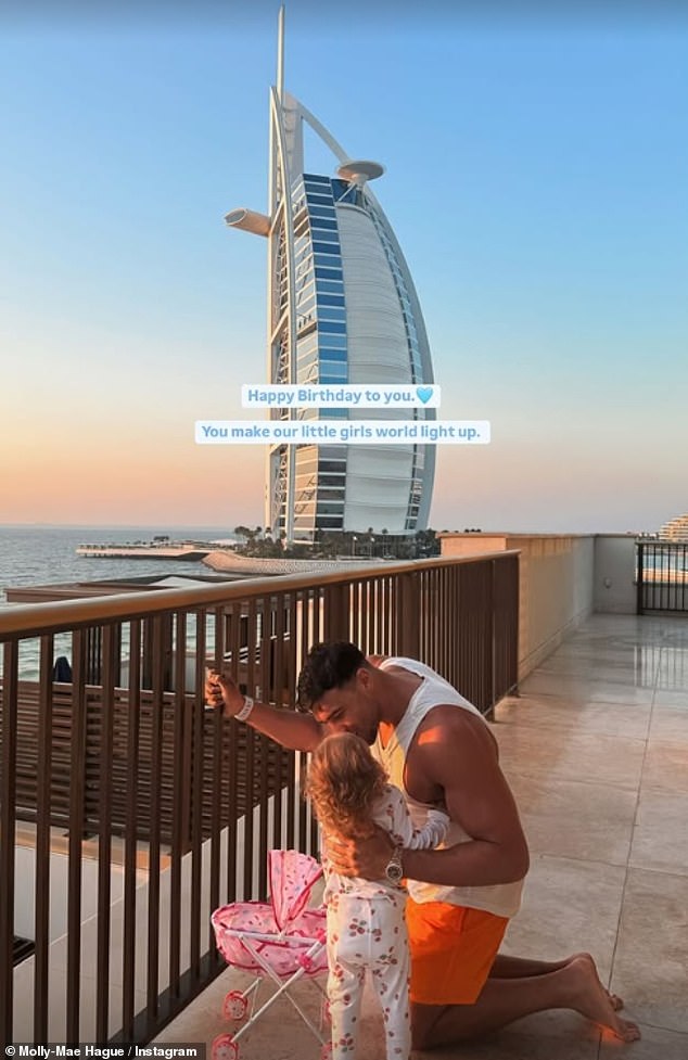 Now Tommy has reflected on some of their lavish trips away saying he recently bought a campervan so they can have more 'normal' holidays (seen in Dubai earlier this year)