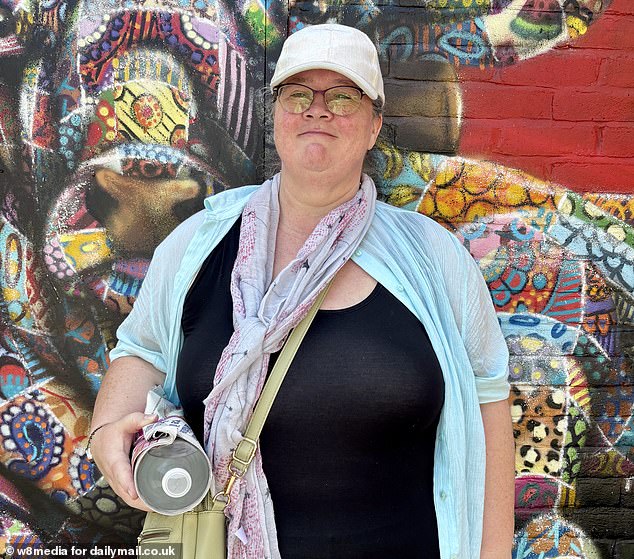 Bakery teacher Bee Dunne, 57, (pictured) said she thinks the area had 'changed for the better'