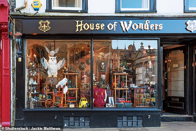 House of Wonders in Cambridge is another unofficial shop with Harry Potter memorabilia