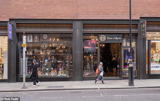 House of Spells on Charing Cross Road in London is another of the unofficial Potter shops