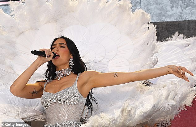 US firm Cloudflare has introduced a tool which blocks Silicon Valley giants from mining creative works for free. Pictured: Dua Lipa