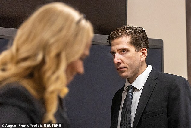 Under the terms of the proposed deal, 30-year-old Kohberger will, on the murder counts, be sentenced to four consecutive life sentences without the possibility of parole - and, on the burglary count, the maximum penalty of 10 years