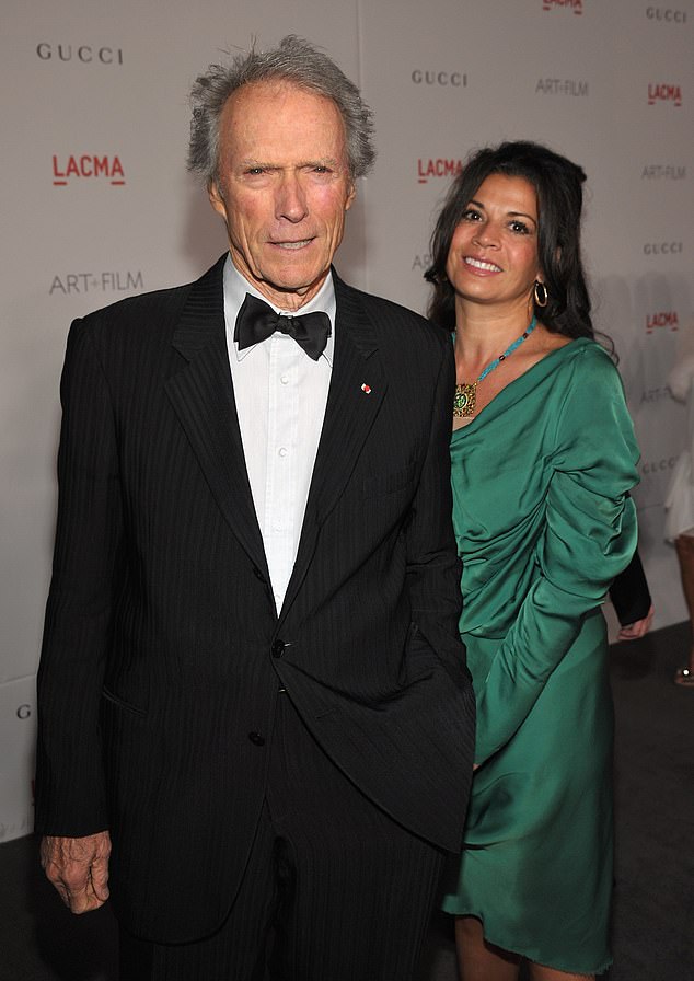 Eastwood and ex-wife Dina pictured on November 5, 2011 in LA