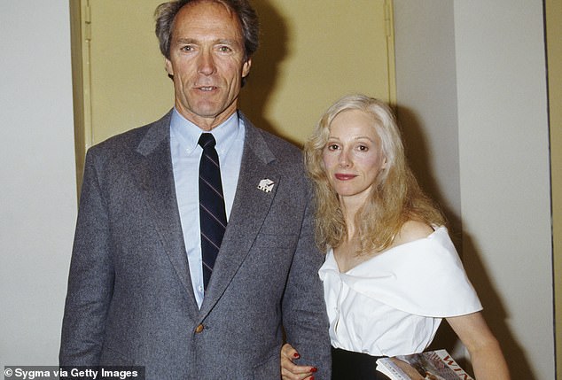Eastwood and late girlfriend Sondra Locke were pictured in 1988 in Paris