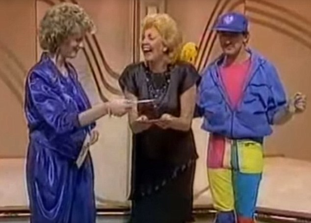 Brummie Cheryl was left wide-eyed when she clapped eyes on Geoff's interesting attire back in 1989