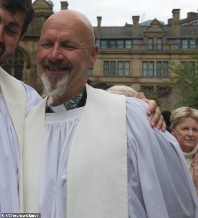 Reverend Simon has been at the same Manchester church since 1993