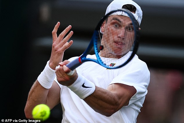 He defeated Sebastian Baez in the first round of Wimbledon and now faces Marin Cilic