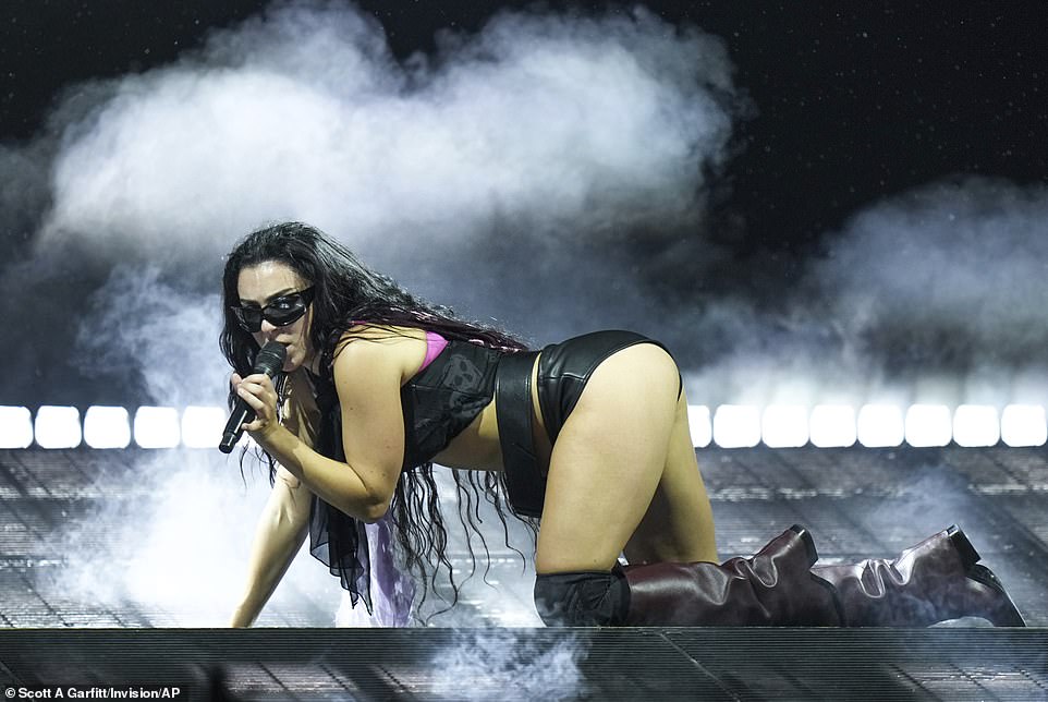 The singer, 32, performed to a packed crowd at Worthy Farm but has come under fire after many said they were convinced she was miming or using autotune