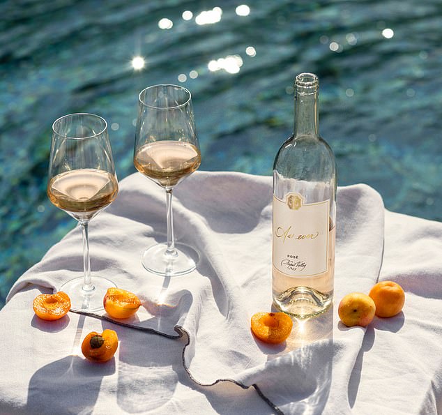 Costing £22 a bottle, the wine is released under her As Ever brand and is 'designed for summer's best moments'