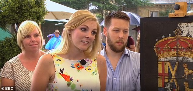 It comes after an Antiques Roadshow guest was left wide-eyed (pictured) as an expert gasped 'I need time to come down from this' in response to the 'trickiest item she's ever had to value'
