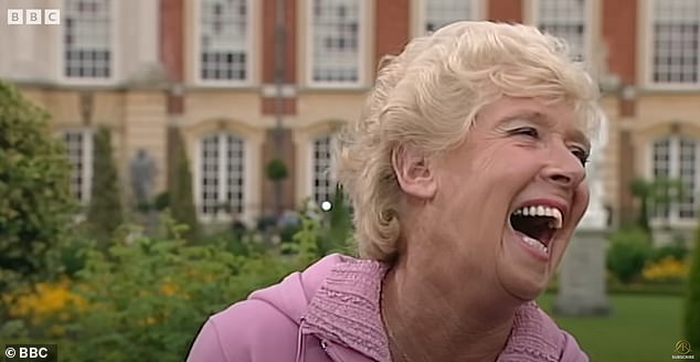 The woman said after the valuation: 'Oh goodness! Oh goodness me! Thank you, that's wonderful'